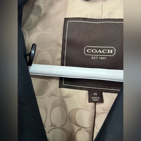 Coach Sateen Trench Coat - Picture 3 of 3